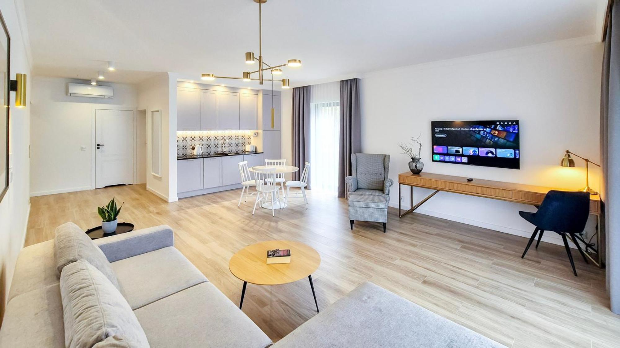 Apartamenty Dudek - Stylowe Apartamenty, 5 Minut Pieszo Do Morza! Rowy  Exteriér fotografie