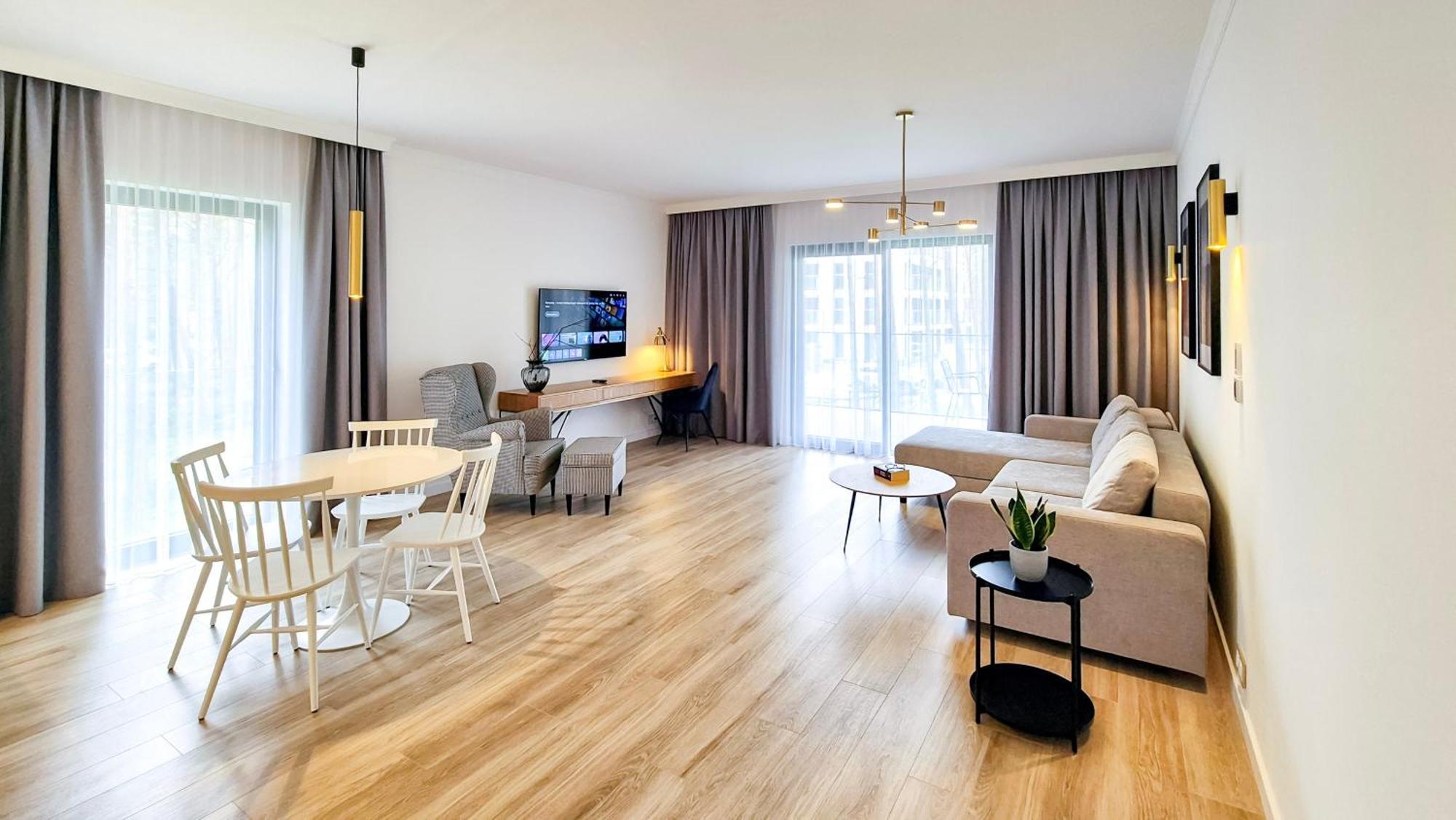 Apartamenty Dudek - Stylowe Apartamenty, 5 Minut Pieszo Do Morza! Rowy  Exteriér fotografie