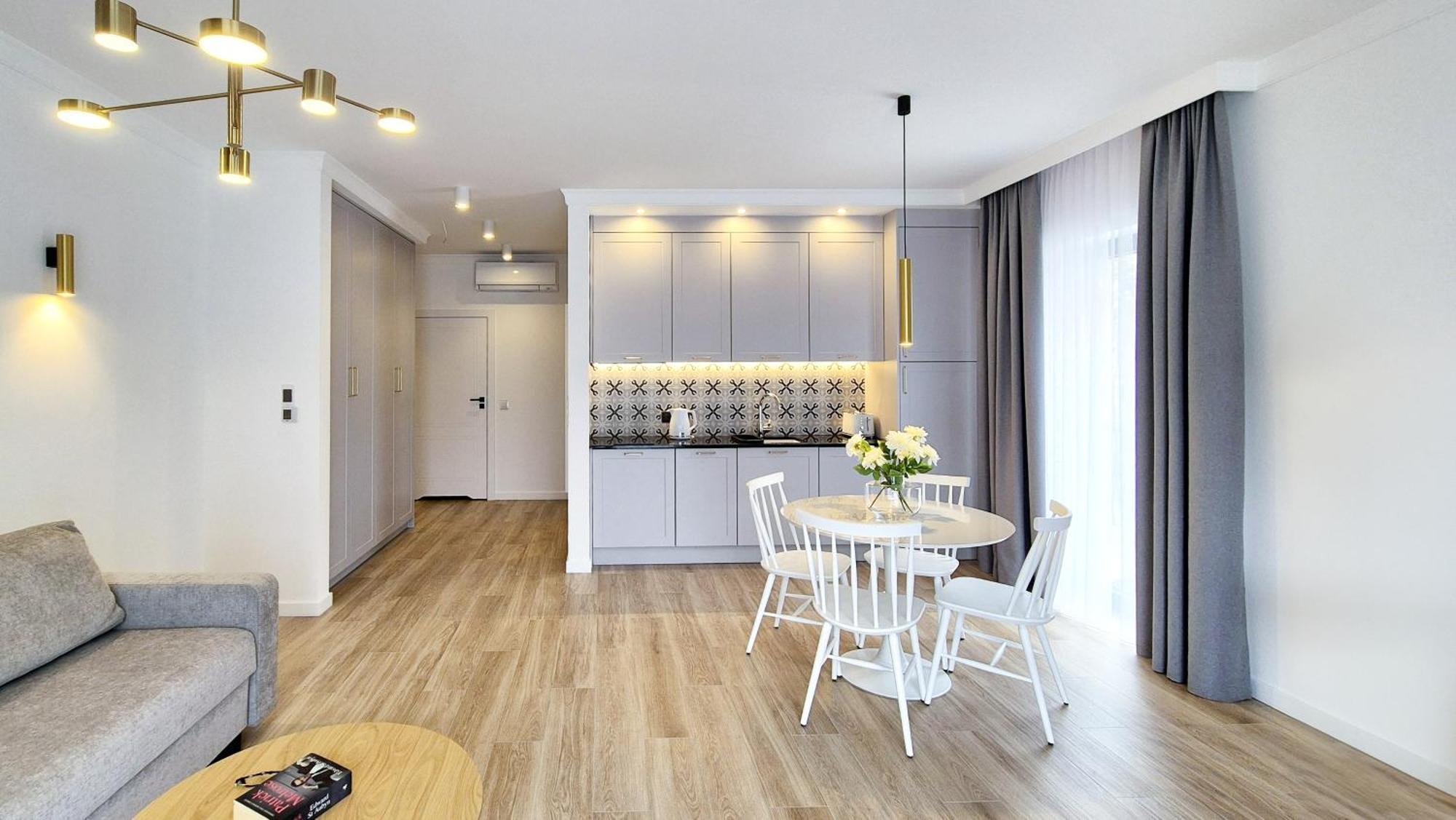 Apartamenty Dudek - Stylowe Apartamenty, 5 Minut Pieszo Do Morza! Rowy  Exteriér fotografie