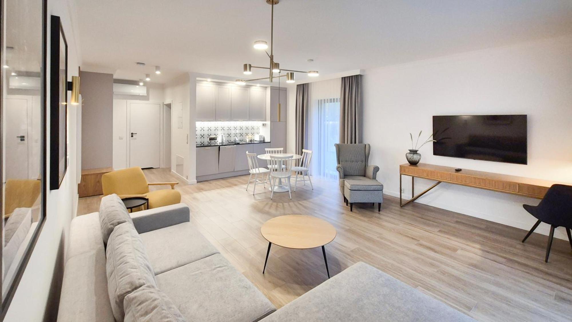 Apartamenty Dudek - Stylowe Apartamenty, 5 Minut Pieszo Do Morza! Rowy  Exteriér fotografie
