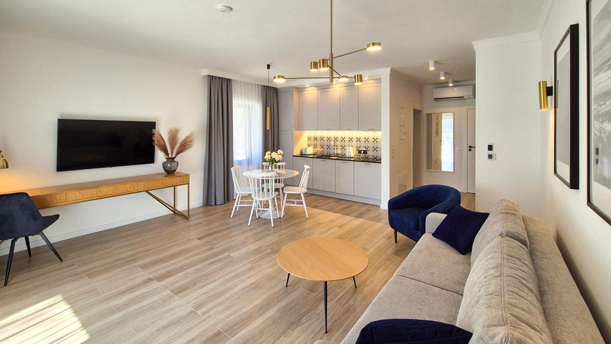 Apartamenty Dudek - Stylowe Apartamenty, 5 Minut Pieszo Do Morza! Rowy  Exteriér fotografie