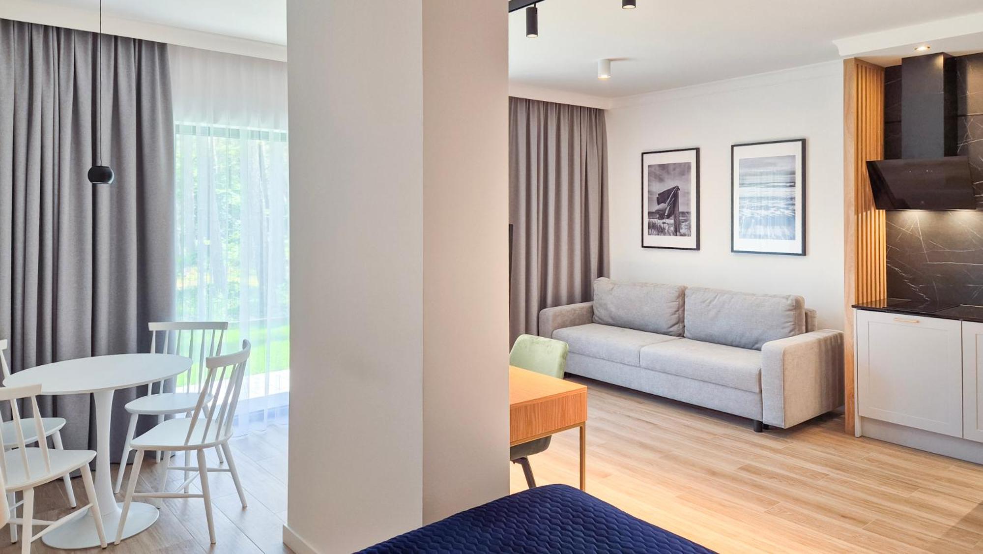 Apartamenty Dudek - Stylowe Apartamenty, 5 Minut Pieszo Do Morza! Rowy  Exteriér fotografie