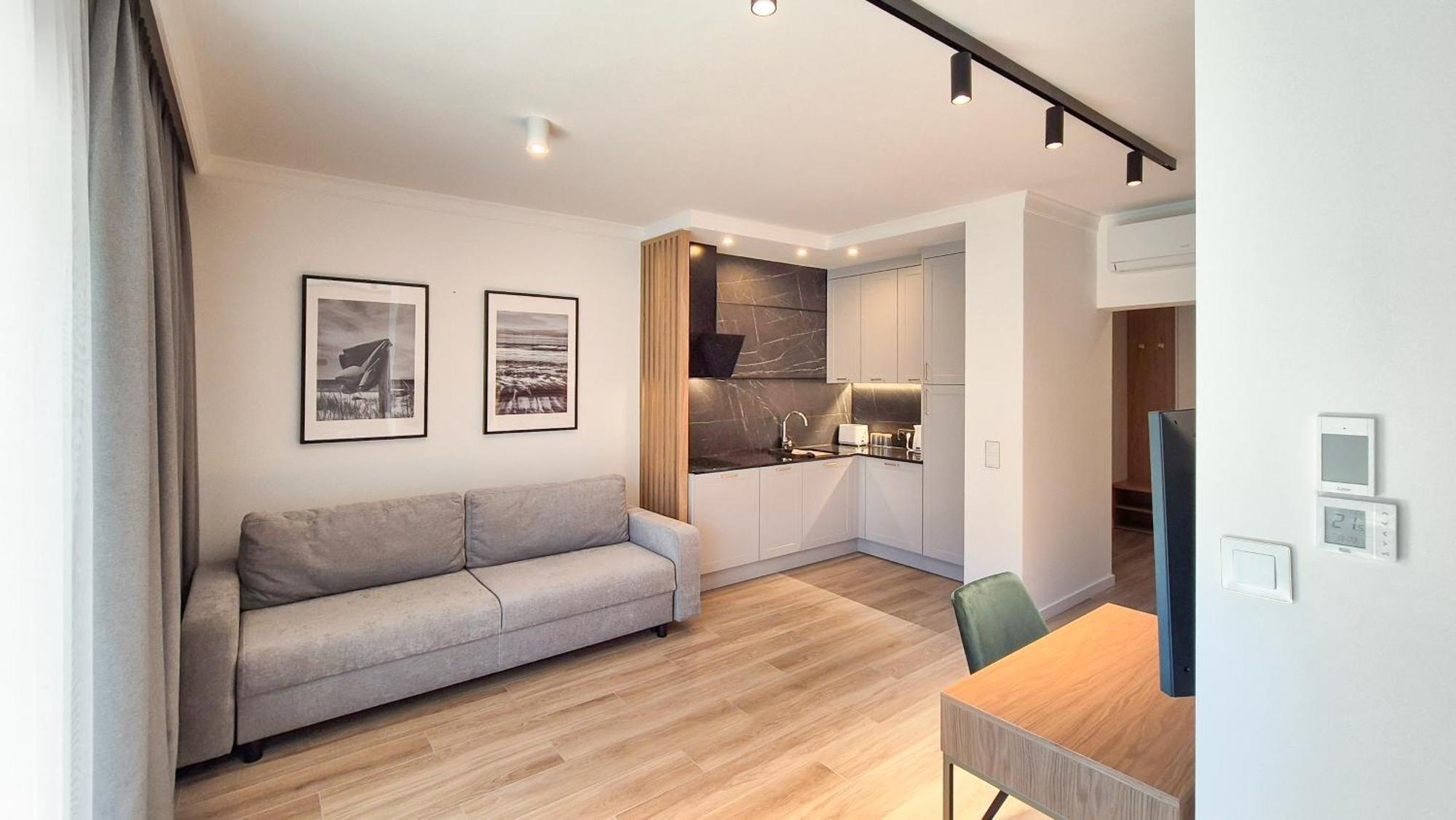 Apartamenty Dudek - Stylowe Apartamenty, 5 Minut Pieszo Do Morza! Rowy  Exteriér fotografie